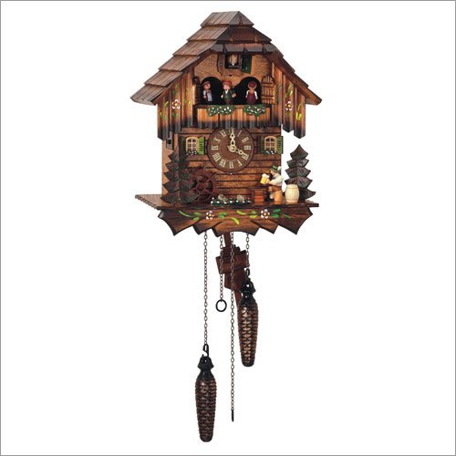 Quartz Melodies Black Forest House Cuckoo Clock