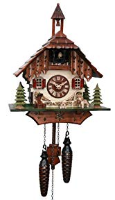 ISDD Adolf Herr Quartz Cuckoo Clock - The Black Forest Farm House