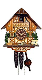 August Schwer Cuckoo Clock Little black forest house 1.0260.01.C