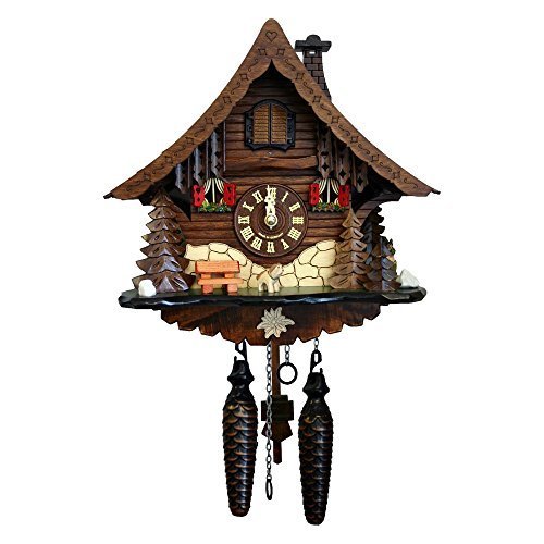 Black Forest 7-Inch High Cuckoo Clock by Alexander Taron