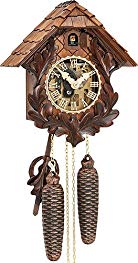 Cuckoo Clock 8-day-movement Carved-Style 27cm by Hubert Herr