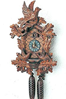 Cuckoo Clock 8-day-movement Carved-Style 48cm by Anton Schneider