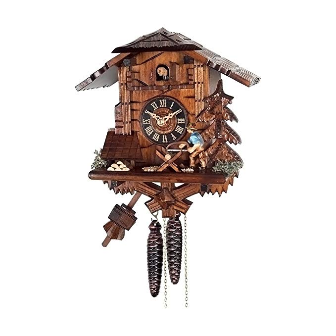 Alexander Taron Home Seasonal Décorative Accessories Engstler Weight-driven Cuckoo Clock - Full Size - 10.5