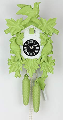 Kammerer Uhren Hekas Cuckoo Clock 7 leaves, 3 birds