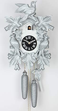 Kammerer Uhren Hekas Cuckoo Clock 7 leaves, 3 birds