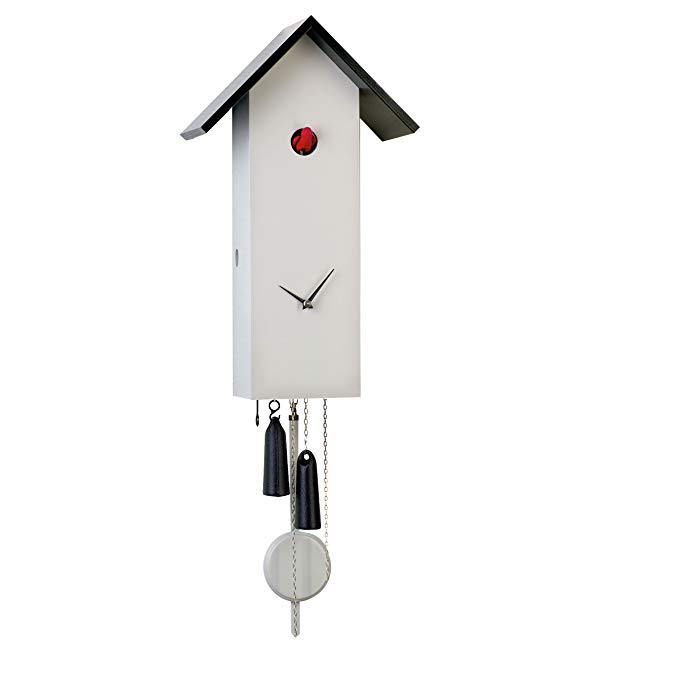 Rombach & Haas Modern cuckoo clock Simple line, 1 day running time