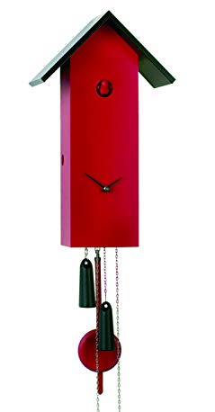 Rombach & Haas Modern cuckoo clock Simple line, 1 day running time
