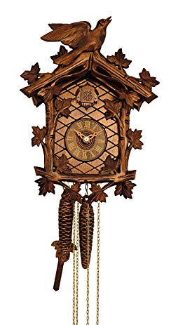 Anton Schneider Cuckoo Clock 16 Leaves, Bird