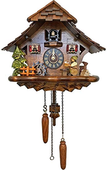 Black Forest Cuckoo Clock With Beer Drinker