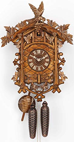 Kammerer Uhren Hekas Cuckoo Clock 14 Leaves, Bird