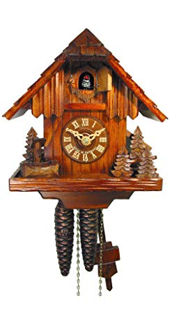 August Schwer Cuckoo Clock Little Black Forest House