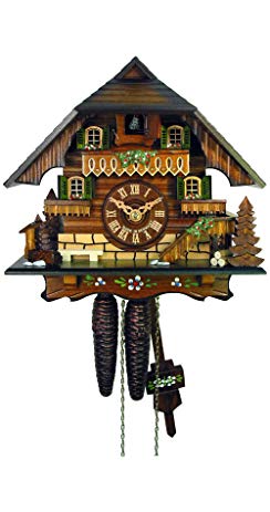 August Schwer Cuckoo Clock Little Black Forest House 1.0312.01.C