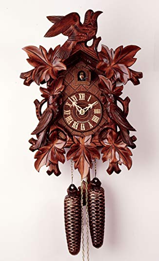 Cuckoo Clock 1-day-movement Carved-Style 40cm by Rombach & Haas