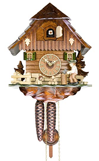ISDD Adolf Herr Cuckoo Clock - The Busy Wood Chopper
